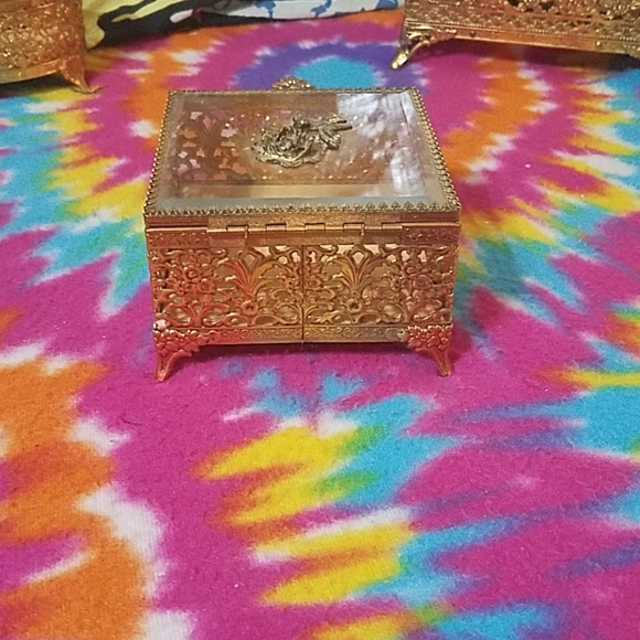 24 karat gold jewelry box - Picture 6 of 8